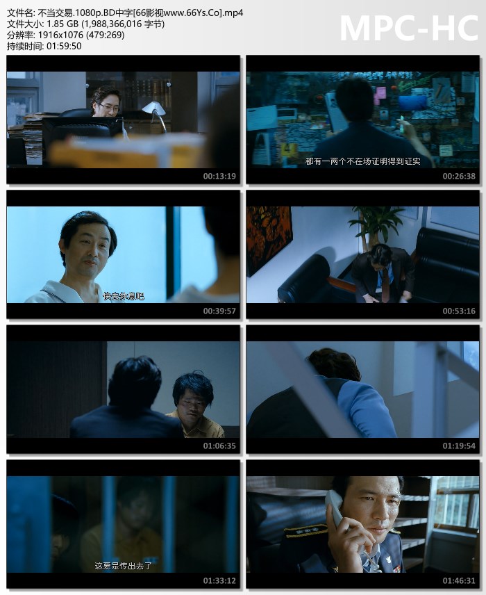 2010年韩国7.5分动作剧情片《不当交易》1080P韩语中字