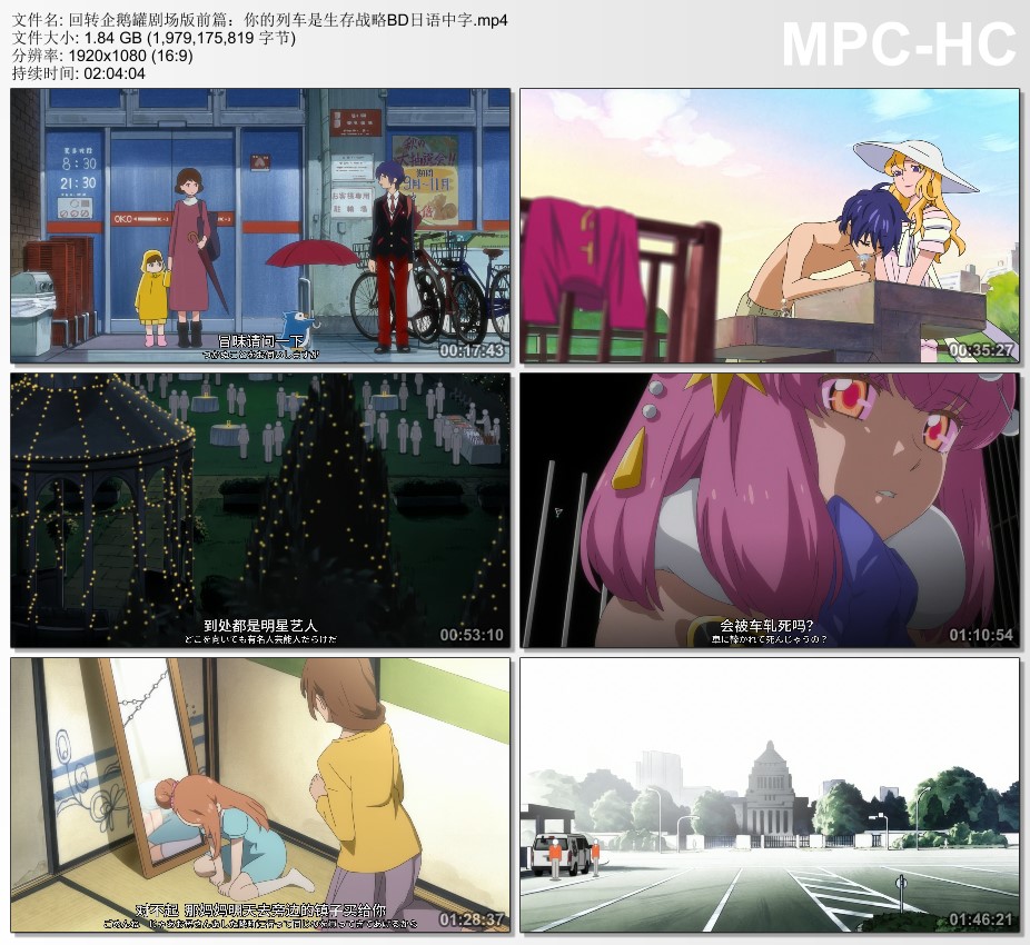 2022年日本动画片《回转企鹅罐 剧场版 前篇》1080P日语中字