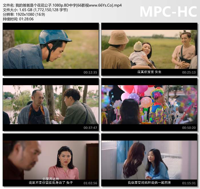 2022年越南喜剧片《我的爸爸是个花花公子》1080P越南语中字