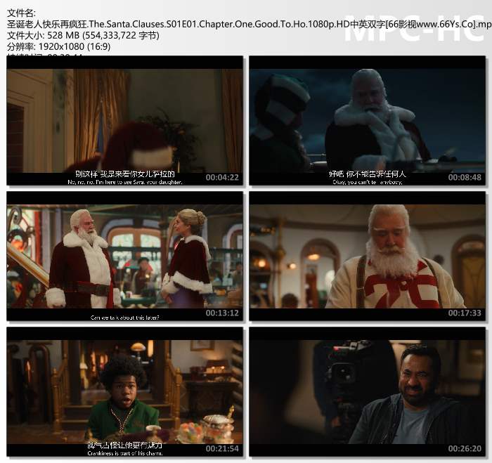 2022年美国喜剧片《圣诞老人快乐再疯狂》1080P中英双字