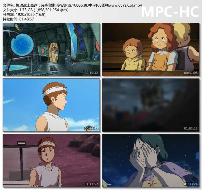 2022年日本7.6分动画片《机动战士高达：库库鲁斯·多安的岛》1080P中字