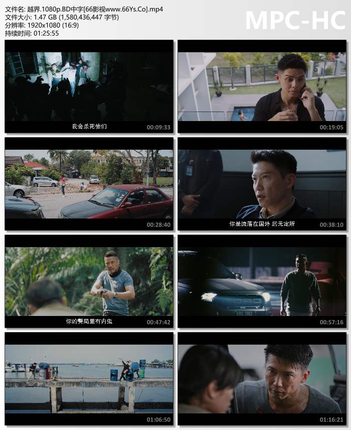 2022年马来西亚动作剧情片《越界》1080P英语中字