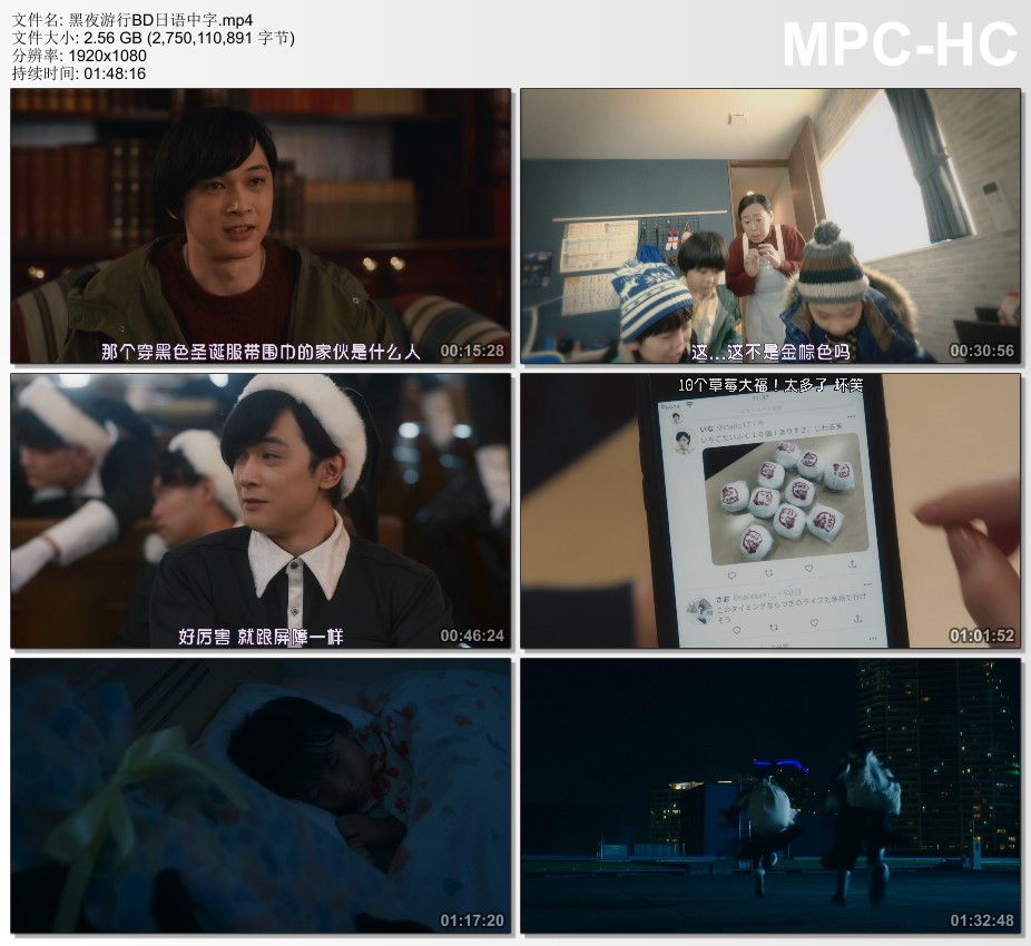 2022年日本剧情片《黑夜游行》1080P日语中字