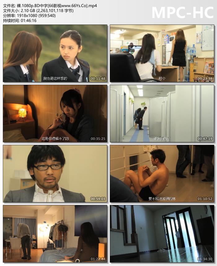 2010年日本5.8分传记剧情片《裸》1080P日语中字