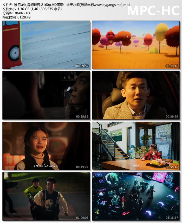 2023年吴永淦,高语芯剧情片《波尼龙的异想世界》4K高清国语中字