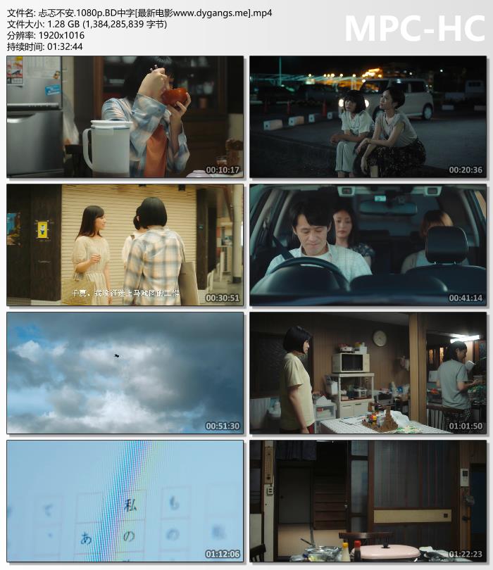 2022年日本剧情片《忐忑不安》1080P中字